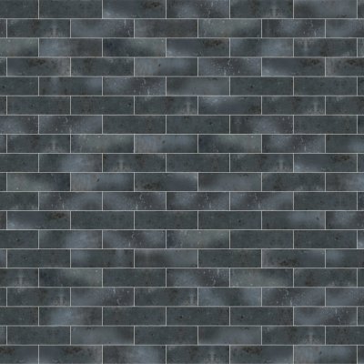 Qualis Ceramica Miami Key Biscayne Anthracite - Alternating 1/2