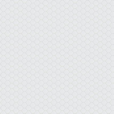 Qualis Ceramica Hamptons Collection Mini Hex Mosaic Morning - 10.13" x 11.63"