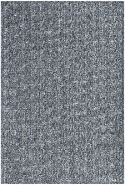 Nourison Home Nourison Tulum TLM02 5'3" x 7' Denim Outdoor Rug - 2' x 3'