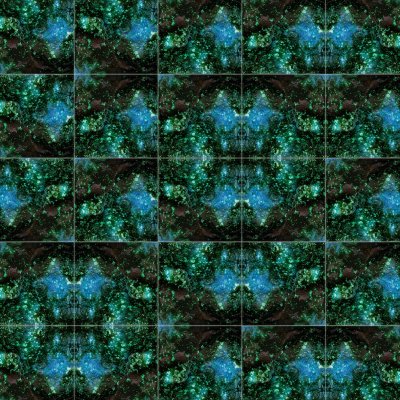 Marble Systems Starry Glossy Ceramic Tile 12x12 - Starry - 12" x 12" x 5/8"