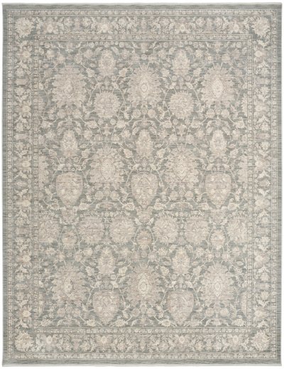 Nourison Home Nourison Shadows SHW08 2'2" x 10' Sage Ivory Vintage Indoor Rug - 9' x 12'