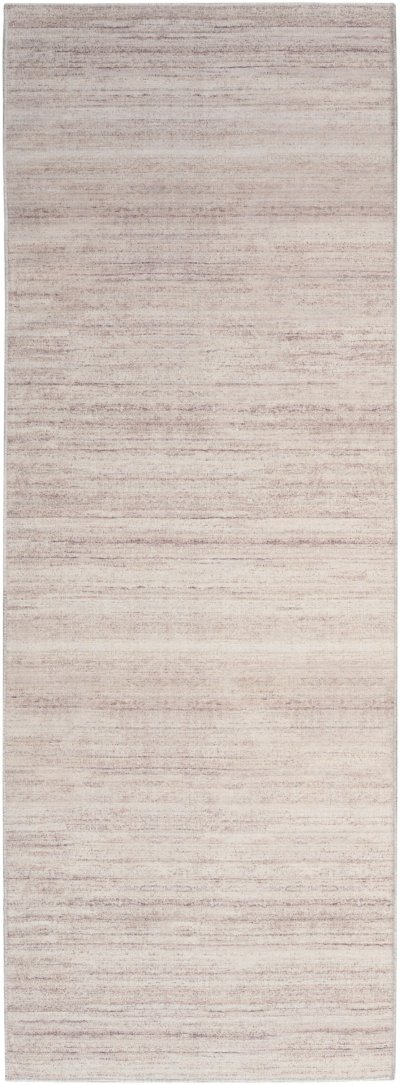 Nourison Home Nourison Washable Essentials WAE01 9'2" x 12' Ivory Mocha Modern Indoor Rug - 2'2" x 10'