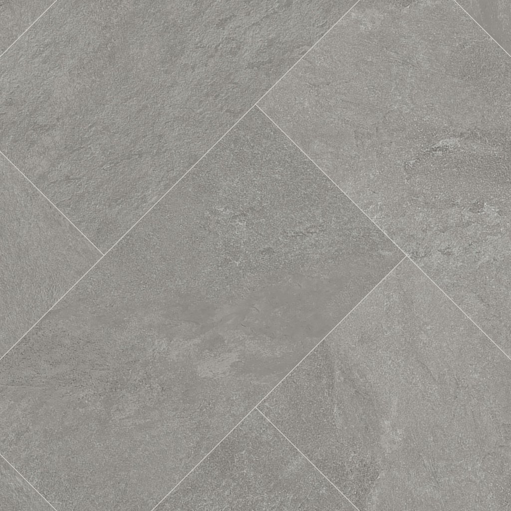 Qualis Ceramica QU Metro Lincoln Light Grey 24X48F - Light Grey