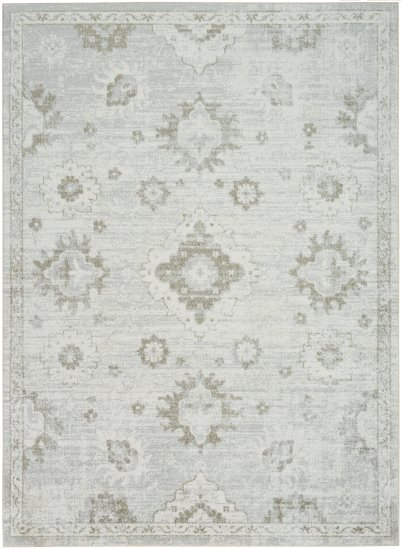 Nourison Home Nourison Astra Machine Washable ASW19 3'3" x 5' Ivory Vintage Indoor Rug - 6'7" x 9'