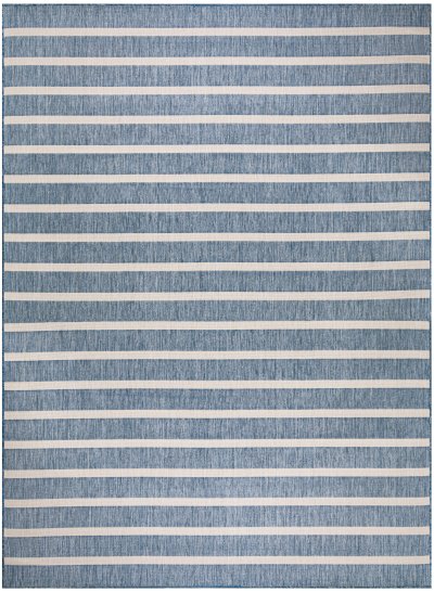Nourison Home Nourison Positano POS03 10' x Square Navy Ivory Modern Rug - 8' x 10'