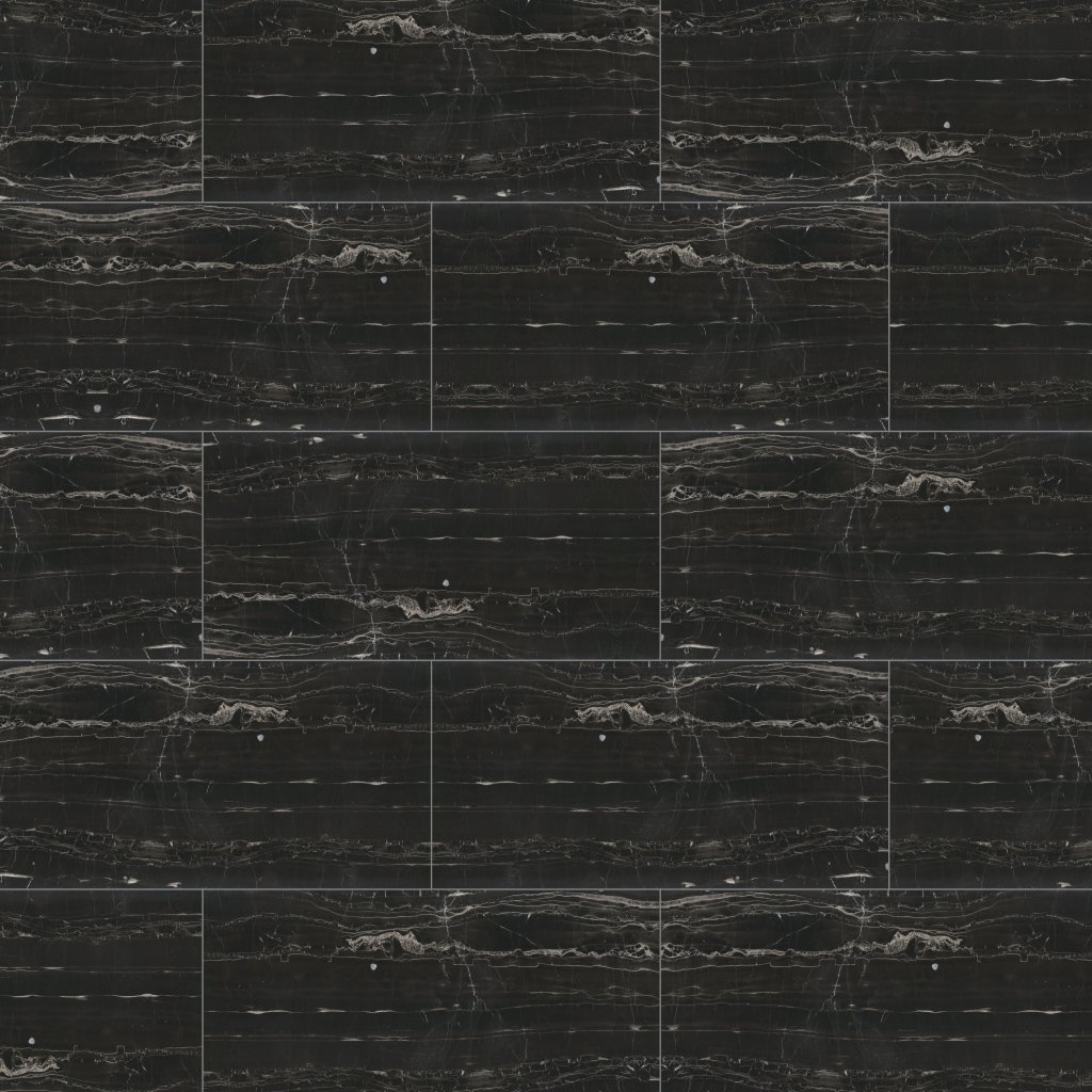 Emser Tile BLACK SILK POLISHED - Black