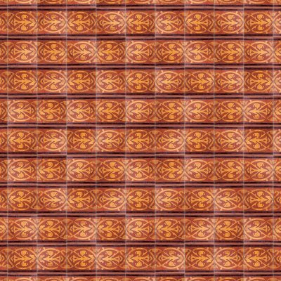 Marble Systems Dublin Red Glazed Ceramic Tile 6x6 - Dublin Red - 6" x 6" x 3/8"