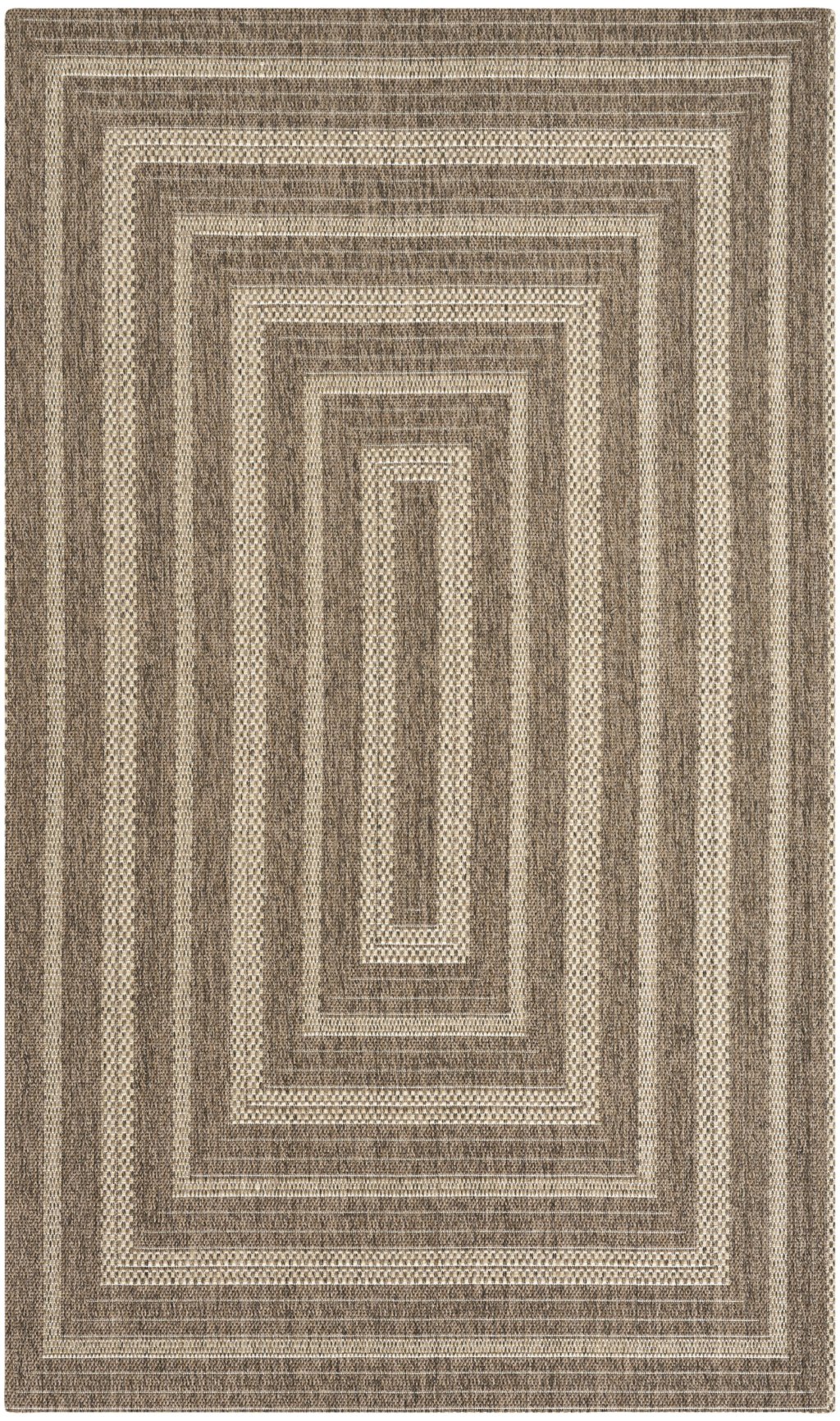 Nourison Home Nourison Tulum TLM04 3' x 5' Brown Outdoor Rug