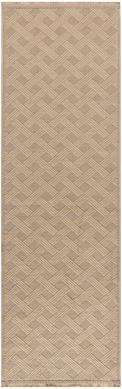 Nourison Home Nourison Washable Organic WSO02 3'11" x 5'11" Natural Modern Indoor Rug - 2' x 6'
