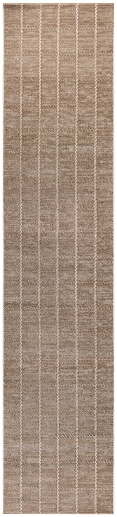 Nourison Home Nourison Serenity Home SRH05 5'3" x 7'3" Mocha Ivory Modern Indoor Rug - 2'2" x 7'6"