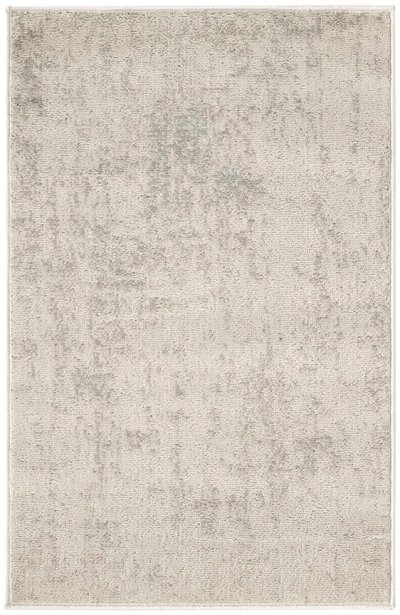 Nourison Home Nourison Quarry QUA01 2'2" x 7'6" Cream Grey Modern Indoor Rug - 2' x 3'