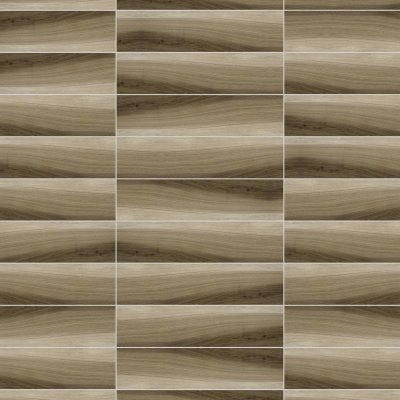 Qualis Ceramica Amaya 6x24 Walnut - Grid