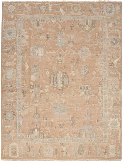 Nourison Home Nourison Whispers WHP06 10' x 14' Dusty Mauve Vintage Indoor Rug - 10' x 14'