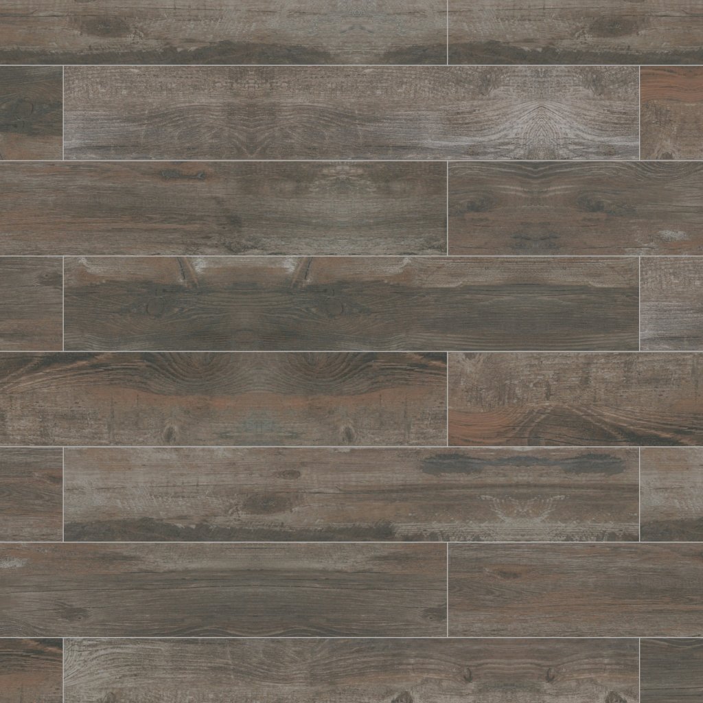 American Olean Bryson Valley - Truffle Barnwood, Plank, 8X48, Matte (BV14) - Truffle Barnwood