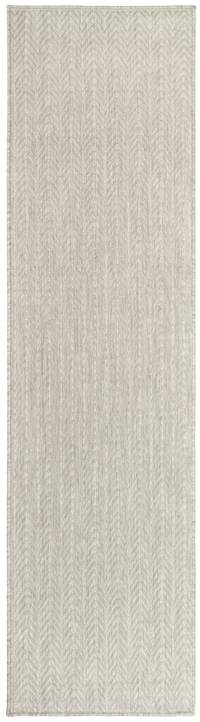 Nourison Home Nourison Horizon Indoor/Outdoor HOZ02 6' x 9' Grey Modern Rug - 2'2" x 8'
