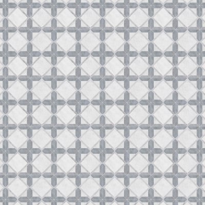 Marble Systems Iceberg, Avenza, Allure Multi Finish Kent Marble Mosaic 13 9/16x13 9/16 - Iceberg, Avenza, Allure - 13 9/16" x 13 9/16" x 3/8"