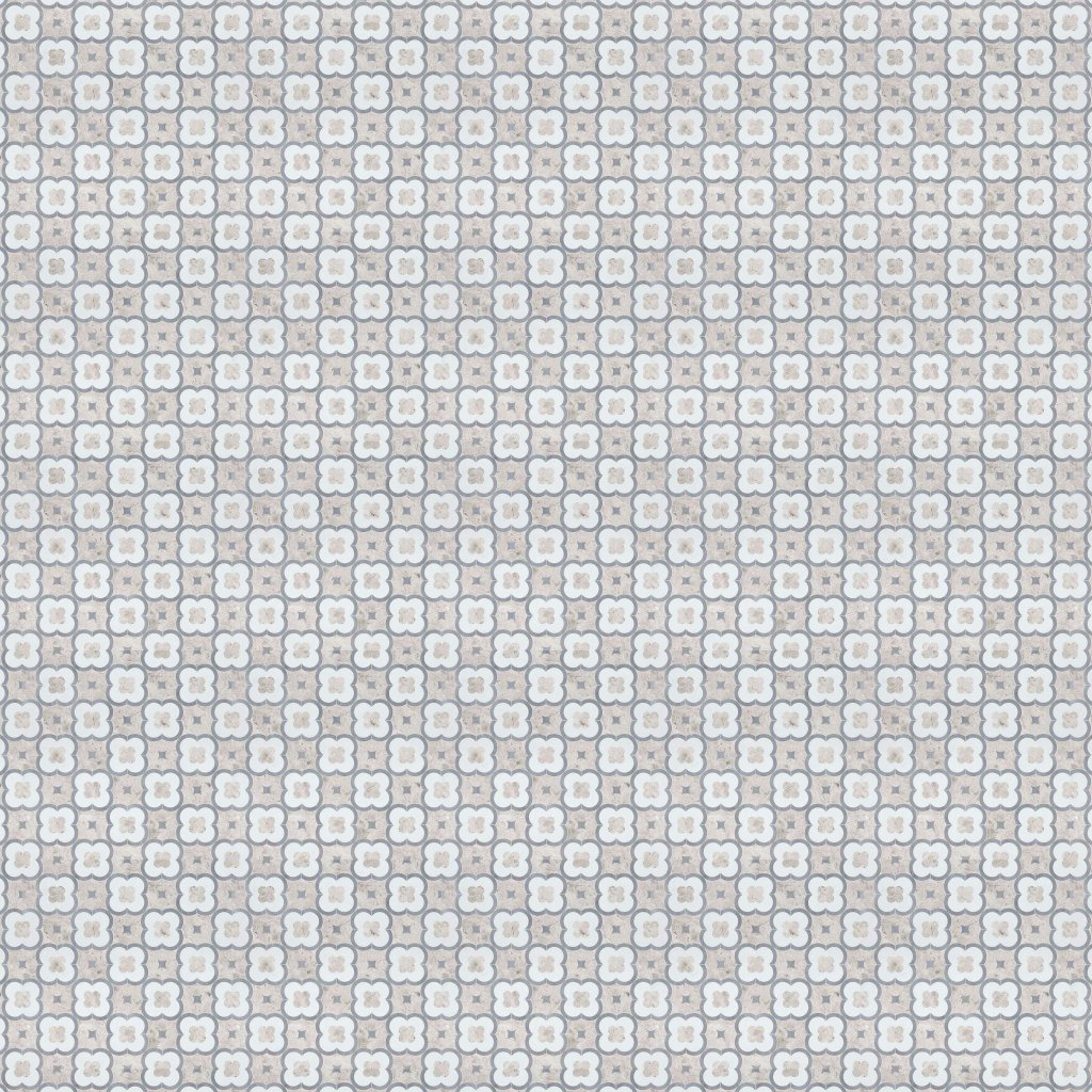 Marble Systems Silver Shadow, Glacier, Allure Light Multi Finish Damascus Marble Mosaic 11x11 - Silver Shadow, Glacier, Allure Light