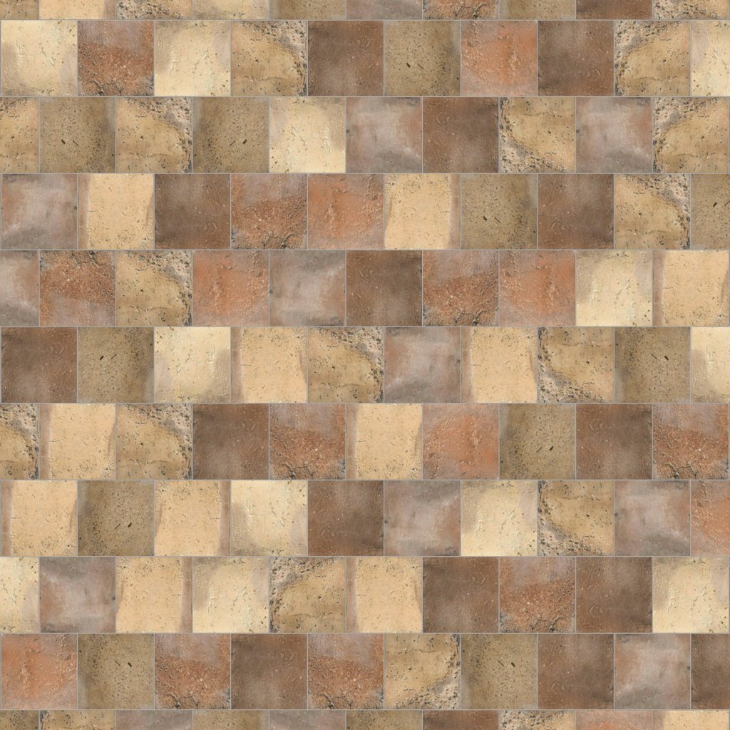 Reclaimed Matte Square Terracotta Tile 6x6 - Reclaimed