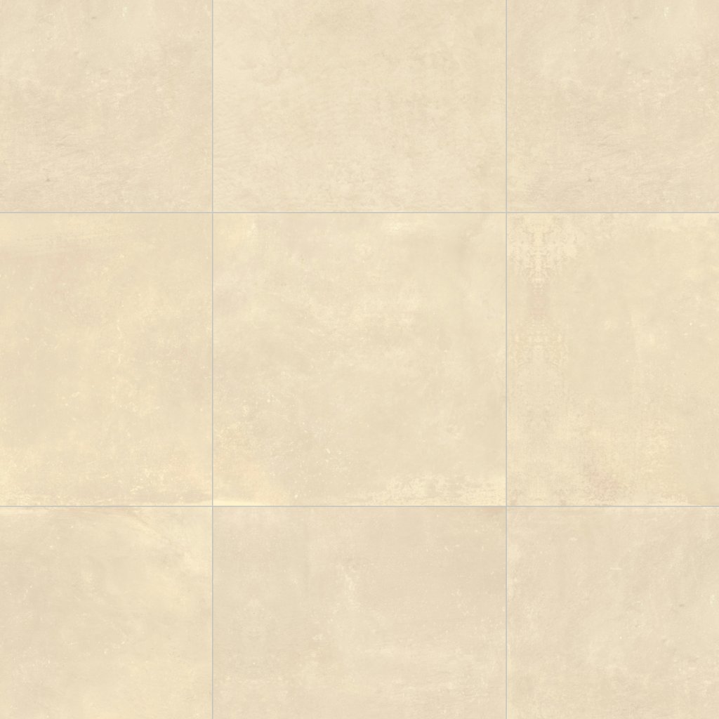 Daltile Portfolio Cream, Square, 24X24, Matte - Cream