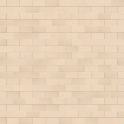 Marble Systems Honey Glossy Subway Ceramic Tile 3x6 - Honey - 3" x 6" x 3/8"