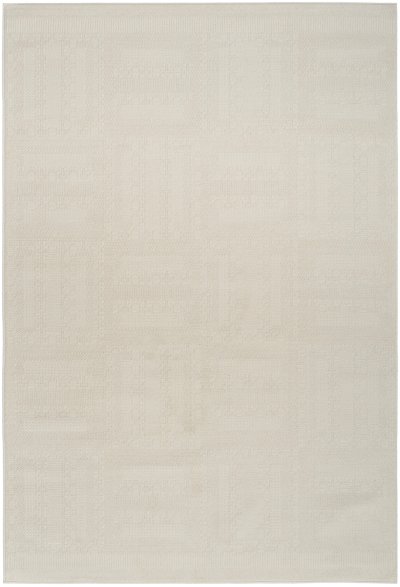 Nourison Home Nourison Nordic NRC11 9' x 12' Ivory Modern Indoor Rug - 4' x 6'