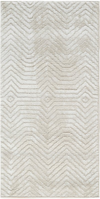 Nourison Home Nourison Dekor DEK04 4' x 6' Ivory Beige Modern Indoor Rug - 2' x 4'
