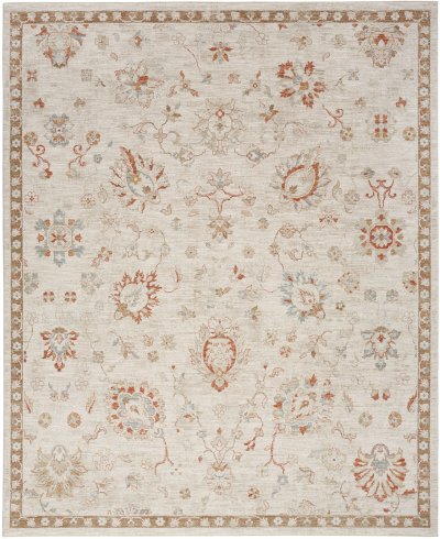 Nourison Home Nourison Infinite IFT04 3'11" x 5'11" Ivory Vintage Indoor Rug - 9'3" x 12'7"