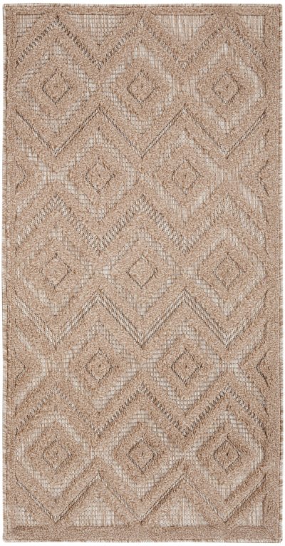 Nourison Home Nourison Versatile NRV01 2' x 4' Natural Beige Modern Rug - 2' x 4'