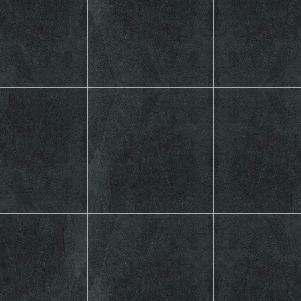 Marble Systems Dark Flow Matte Porcelain Tile 24x24 - Dark Flow