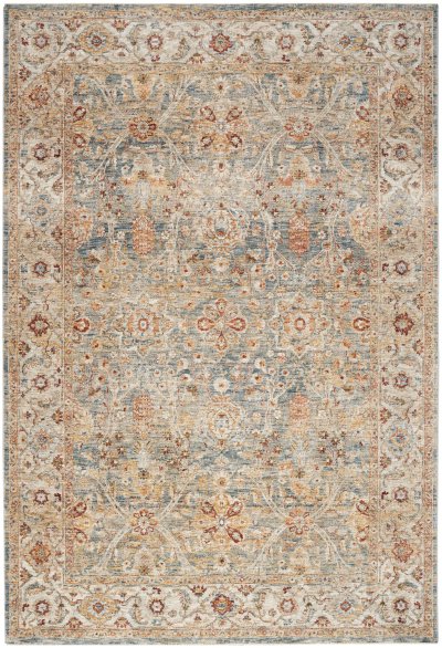 Nourison Home Nourison Sahar SHR03 9'3" x 12'7" Blue Persian Indoor Rug - 7'10" x 10'4"