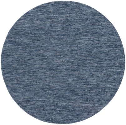 Nourison Home Nourison Washable Solutions WSL01 4' x 6' Navy Blue Modern Rug - 8' Round