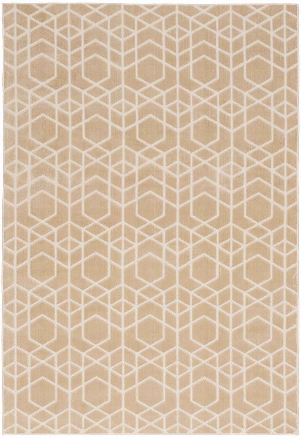 Nourison Home Nourison Washable Charm WCH01 4' x 6' Beige Ivory Modern Indoor Rug
