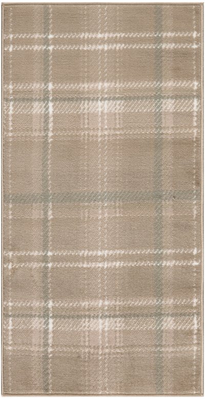 Nourison Home Nourison Grafix GRF03 4' x Round Taupe Farmhouse Indoor Rug - 2' x 4'