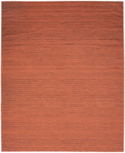 Nourison Home Nourison Washable Essentials WAE01 4' x 6' Brick Modern Indoor Rug - 9'2" x 12'