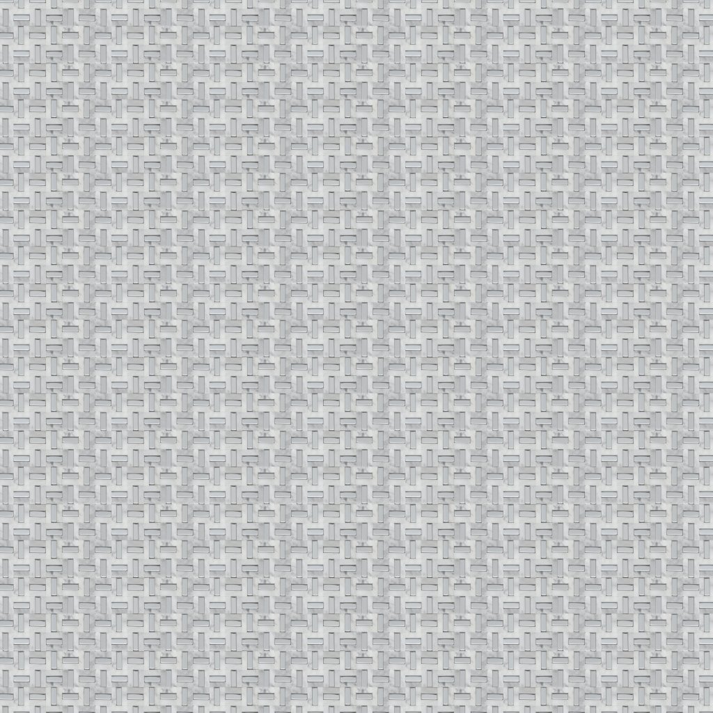 Emser Tile LINK HONED PATTERN MOSAIC -MAR - White/Silver