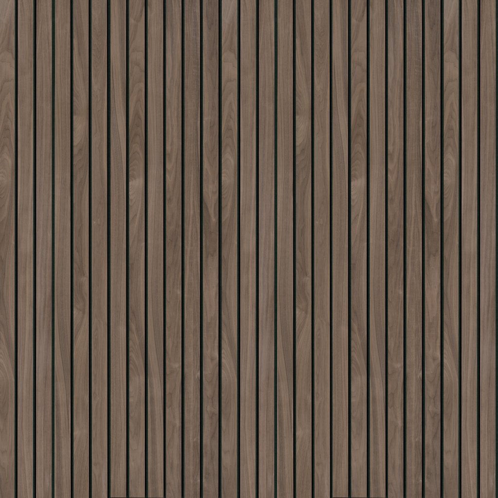 MSI Tawny Acoustic Wood Slat Panels - Macro