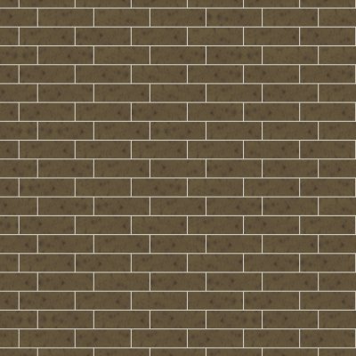 Qualis Ceramica Obsidian 3x9 Bronze Beveled - Alternating 1/3