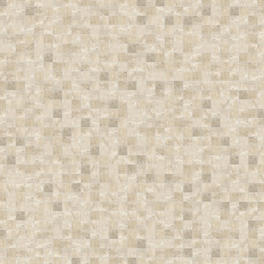 Qualis Ceramica Regency 2X2 Ivory Mosic