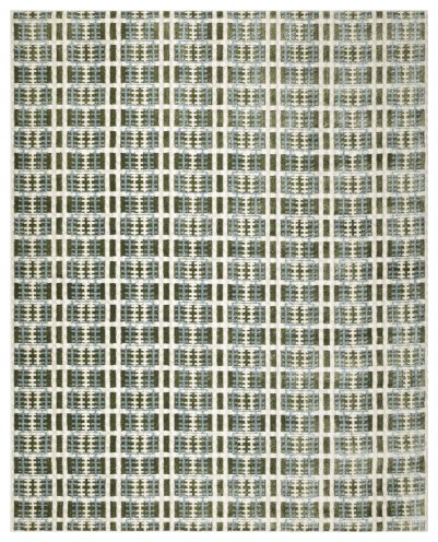 Nourison Home Nourison Nordic NRC08 2' x 6' Blue Green Modern Indoor Rug - 8' x 10'