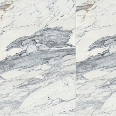 Qualis Ceramica Royal Stoneworks 63X126 Regal White Vein Honed - 63" x 126"