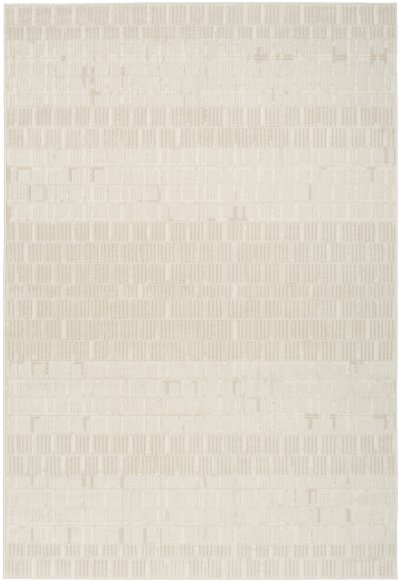 Nourison Home Nourison Nordic NRC10 6' x 9' Ivory Modern Indoor Rug - 4' x 6'