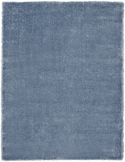 Nourison Home Nourison Dreamy Shag DRS05 4' x 6' Light Blue Shag Indoor Rug - 6'7" x 9'2"