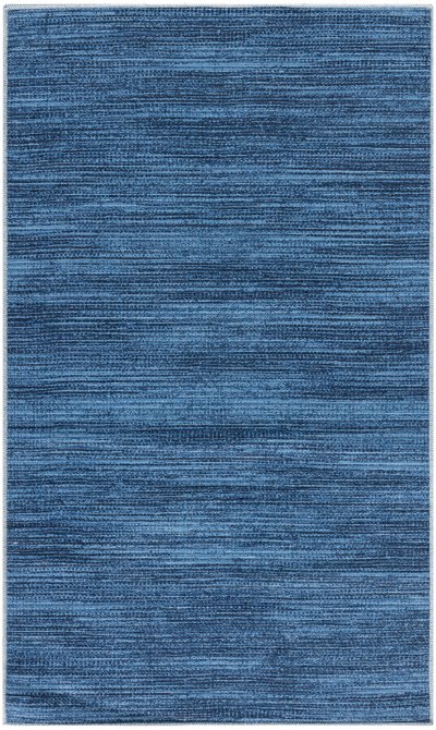 Nourison Home Nourison Nourison Washables NWB03 8' x 10' Blue Modern Indoor Rug - 3' x 5'