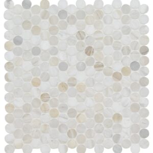 Athena Penny Round Honed