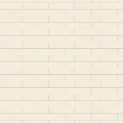 Qualis Ceramica Serene Ivory 3x12 - Alternating 1/3