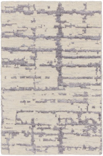 Nourison Home Nourison Luna LUN02 9'9" x 13'9" Ivory Grey Modern Indoor Rug - 2' x 3'