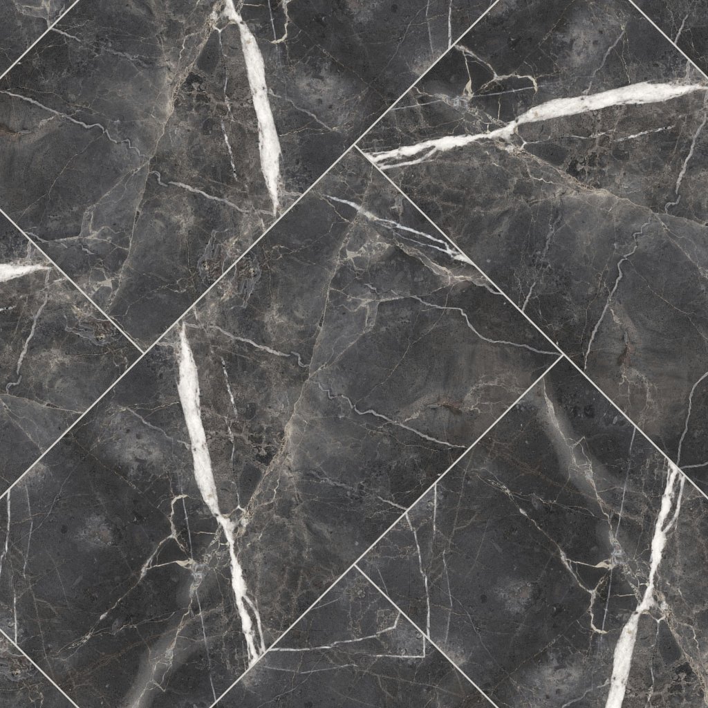 Qualis Ceramica Royal Stoneworks 24X48 Tuscan Forge Vein Honed