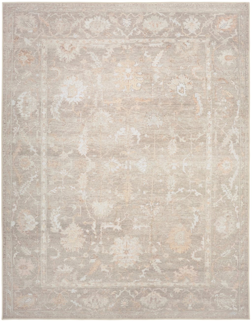 Nourison Home Nourison Vintage Washables VWS09 9' x 12' Grey Vintage Indoor Rug
