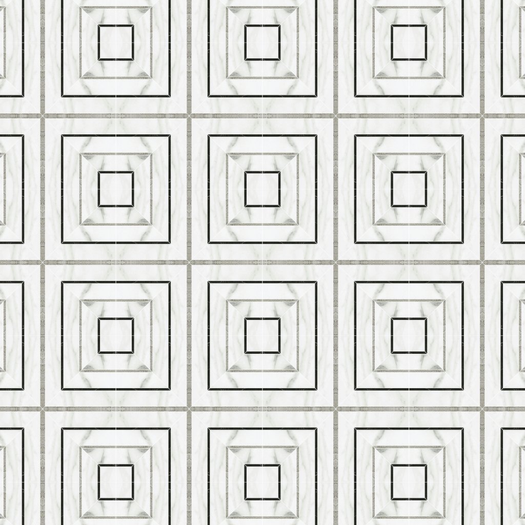 Qualis Ceramica Luxury Statuario Venezia Picco-Honed - Grey