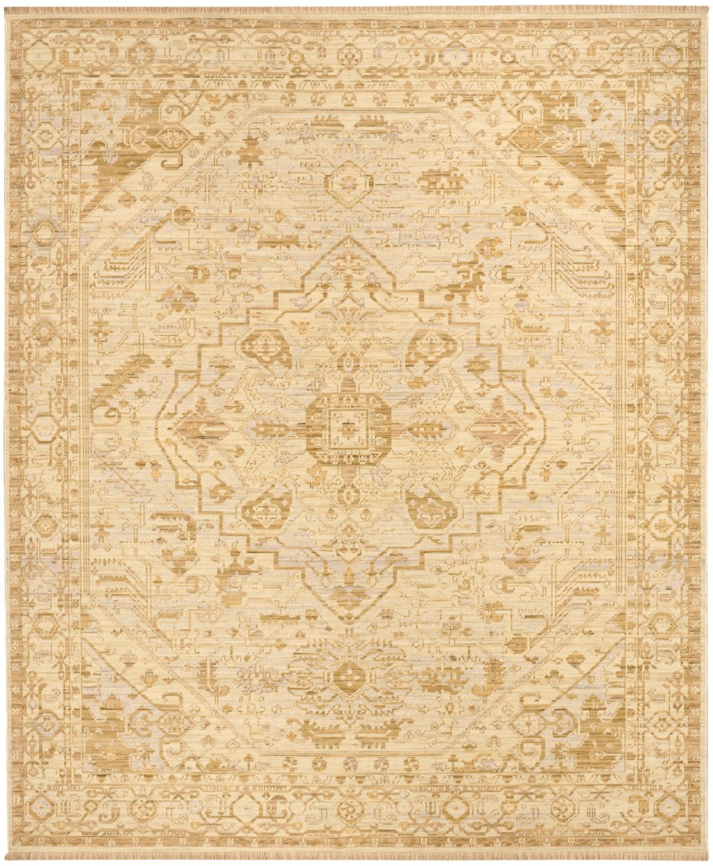 Nourison Home Nourison Antique Bloom ANB03 8' x 10' Beige Vintage Indoor Rug